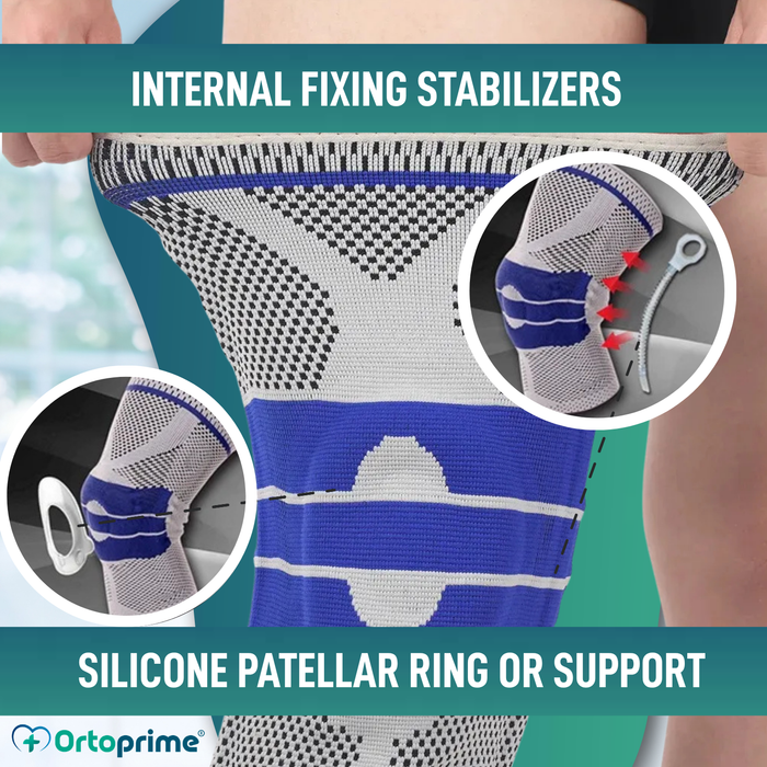 Adjustable Knee Brace for Meniscus and Patellar Ligament Protection