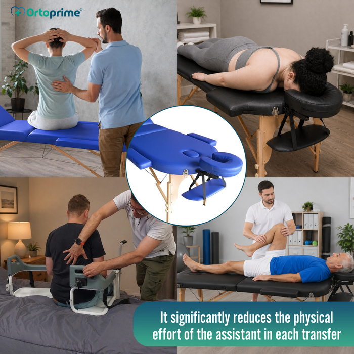 Professional Foldable Wooden Physiotherapy Massage Table | 3 Sections