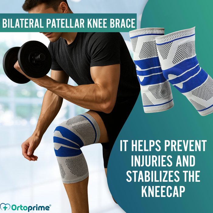 Adjustable Knee Brace for Meniscus and Patellar Ligament Protection