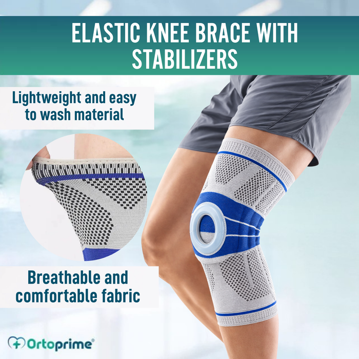 Adjustable Knee Brace for Meniscus and Patellar Ligament Protection