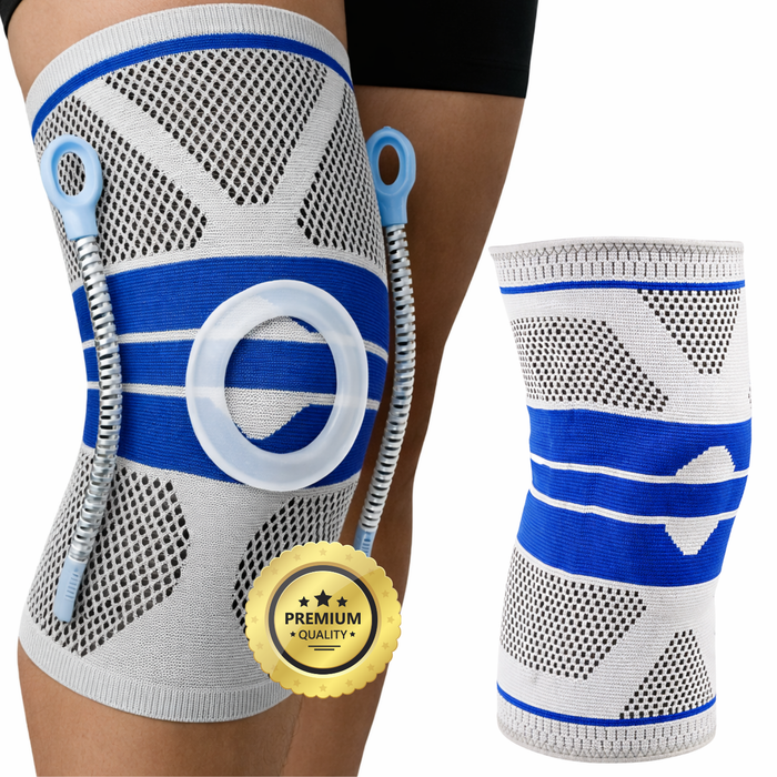 Adjustable Knee Brace for Meniscus and Patellar Ligament Protection
