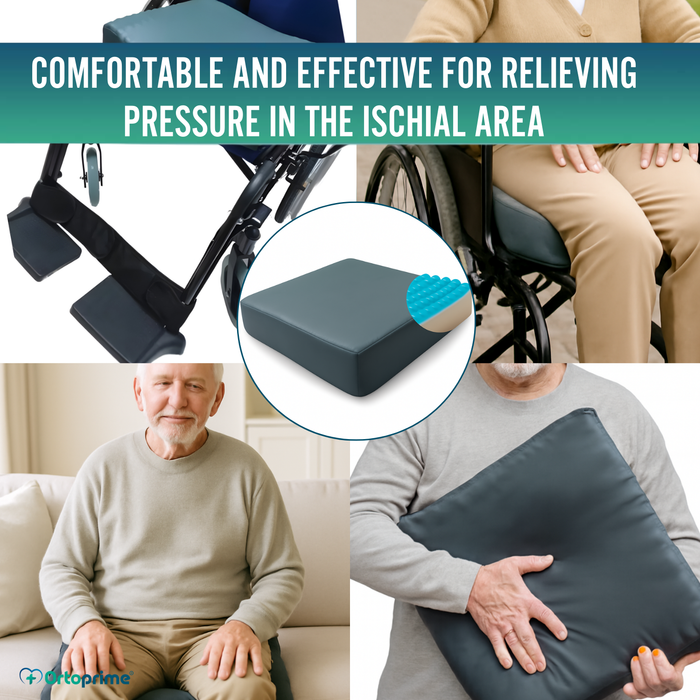 Visco Gel Pressure Relief Cushion Ischial Zone 85 kg/m3