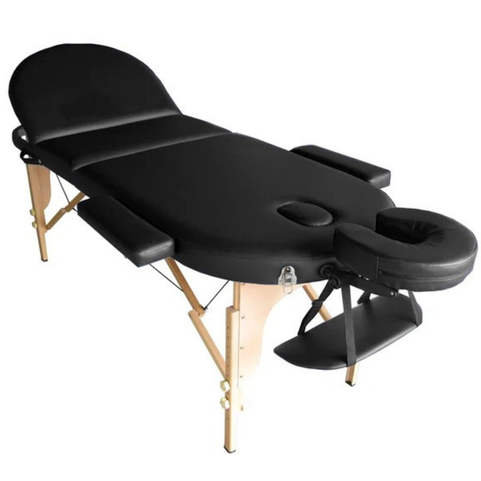 Professional Foldable Wooden Physiotherapy Massage Table | 3 Sections