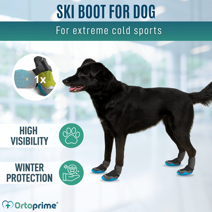 High Winter Dog Boot | Non-Slip Sole