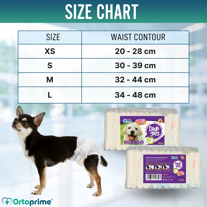 Dog Nappies for Females & Puppies | High Absorbency