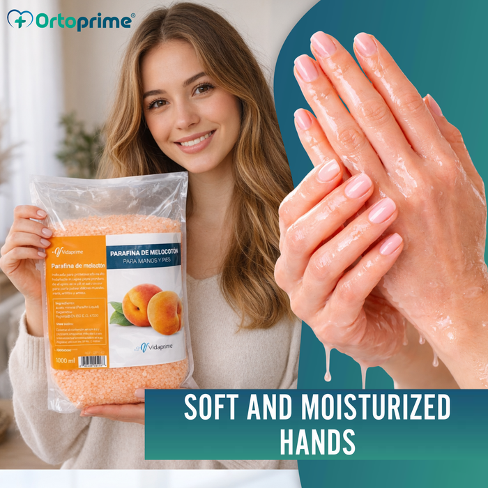 Rehabilitation Paraffin Pack for Hands and Feet 3000ml | Peach