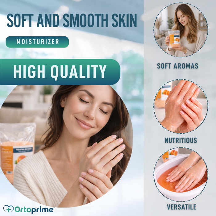 Rehabilitation Paraffin for Hands and Feet 1000ml | Peach