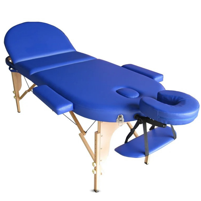 Professional Foldable Wooden Physiotherapy Massage Table | 3 Sections