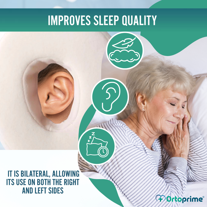 Ear Pressure Relief Cushion with Opening Adjustable