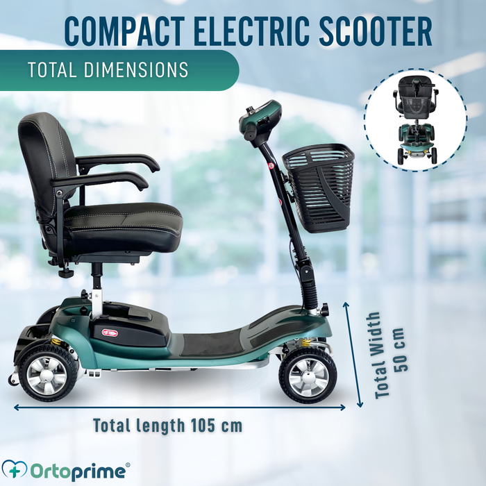 Demountable Electric Scooter | 40Ah Lithium Battery