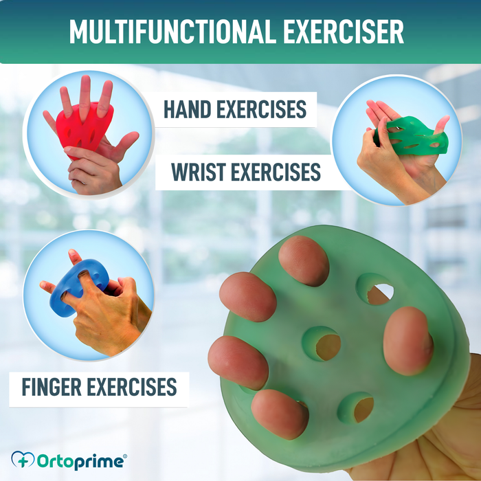 Silicone Finger Extensor Exerciser | 4 Levels of Resistance