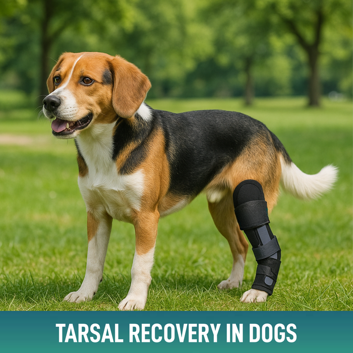 Canine Tarsal Support with Removable Splints | 2 Pack