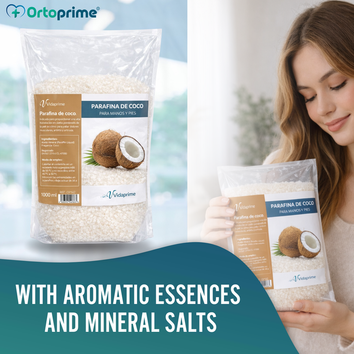 Antioxidant Rehabilitation Paraffin for Hands and Feet | Coconut