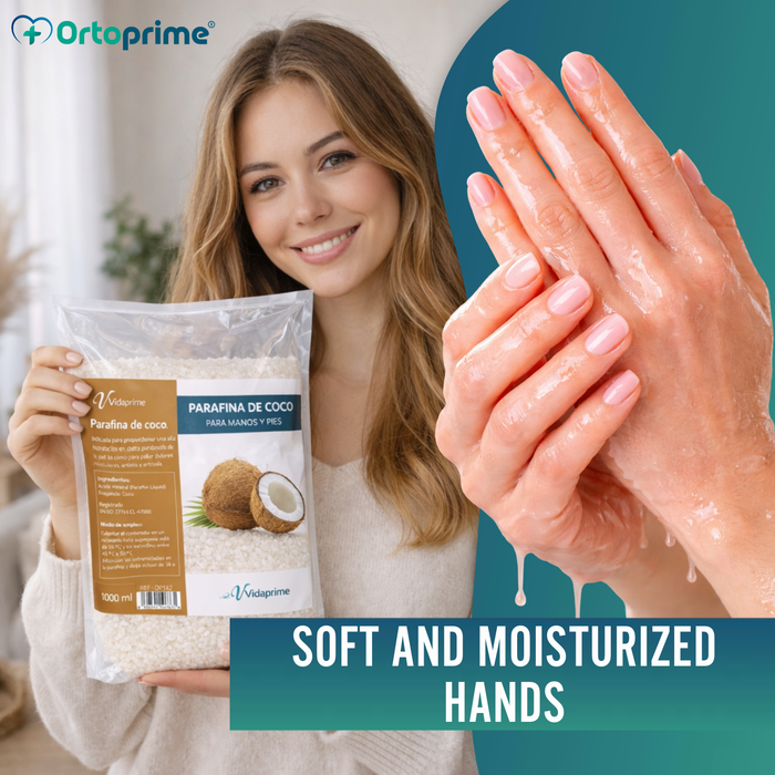 Antioxidant Rehabilitation Paraffin for Hands and Feet | Coconut