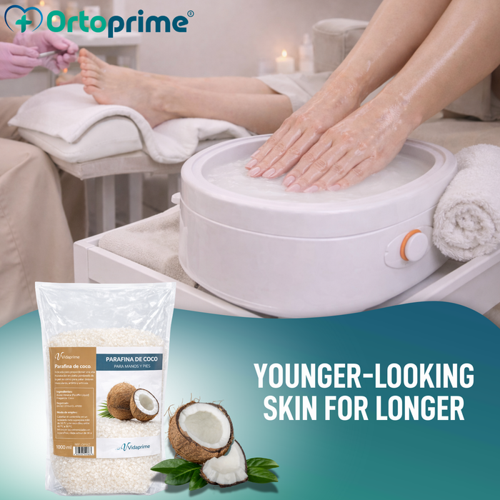 Antioxidant Rehabilitation Paraffin Pack for Hands and Feet 3000 ml | Coconut