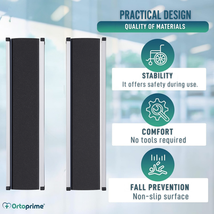 Telescopic Wheelchair Ramps 270kg | Durable Ramps