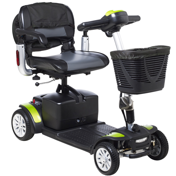 Compact Electric Scooter with Rear Storage Bag