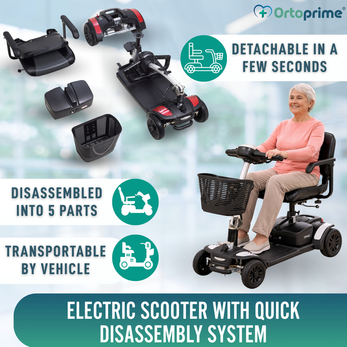 Electric Scooter with 20Ah Lithium Battery | 8 Colours