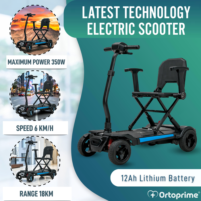Compact Electric Scooter Transportable | Electric Folding