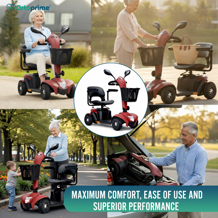 Latest Generation Electric Scooter | Large 24cm Wheels