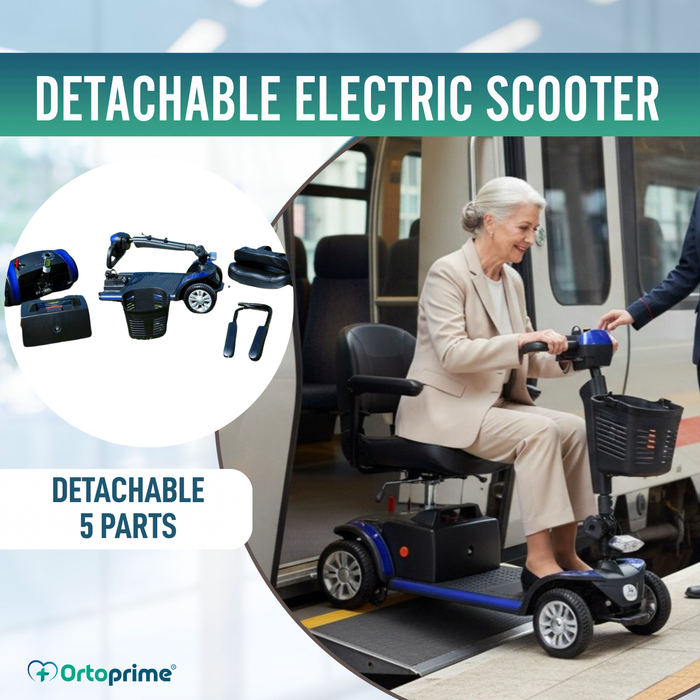 Detachable Electric Scooter with Removable Lithium Battery