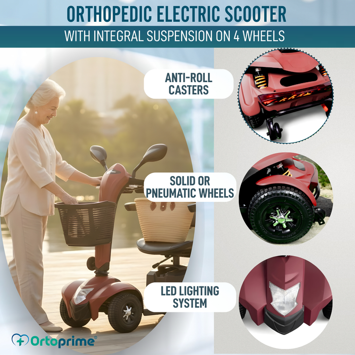 Latest Generation Electric Scooter | Large 24cm Wheels