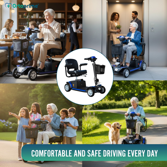 Detachable Electric Scooter with Removable Lithium Battery