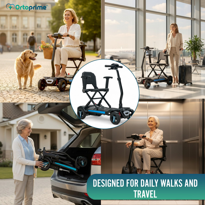 Compact Electric Scooter Transportable | Electric Folding