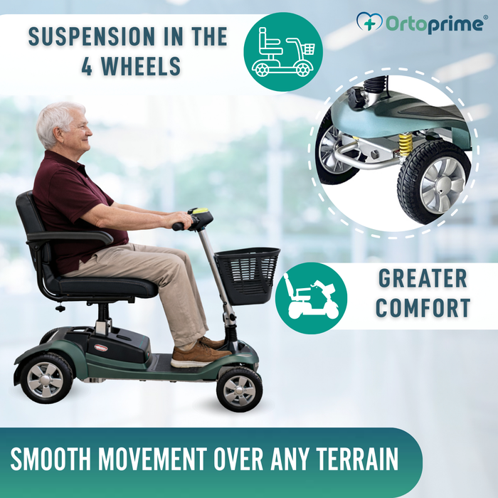 Demountable Electric Scooter | 40Ah Lithium Battery