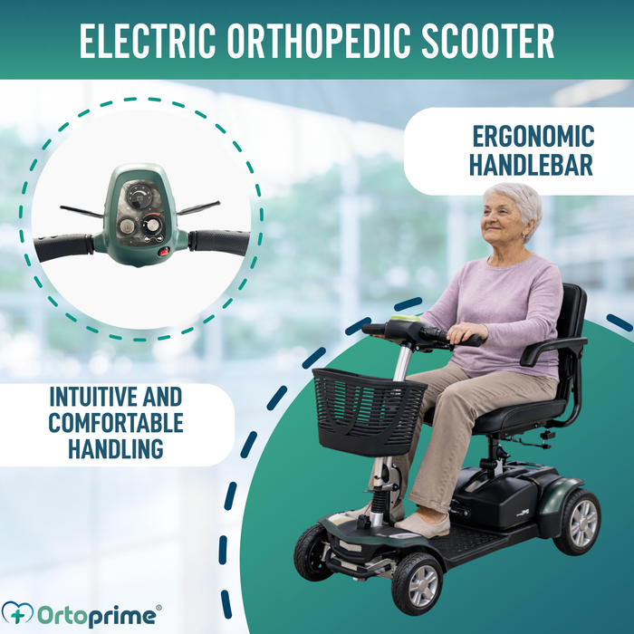 Demountable Electric Scooter | 40Ah Lithium Battery