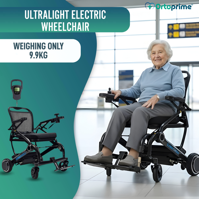 Ultra-Compact Electric Wheelchair | Carbon Fibre Frame