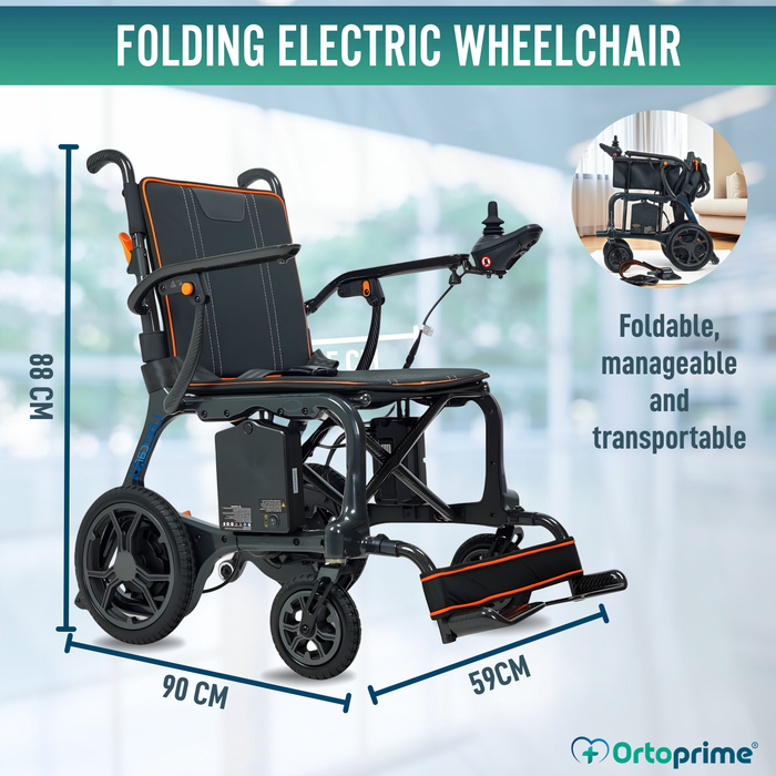 Ultralight Electric Wheelchair with Brushless Motors