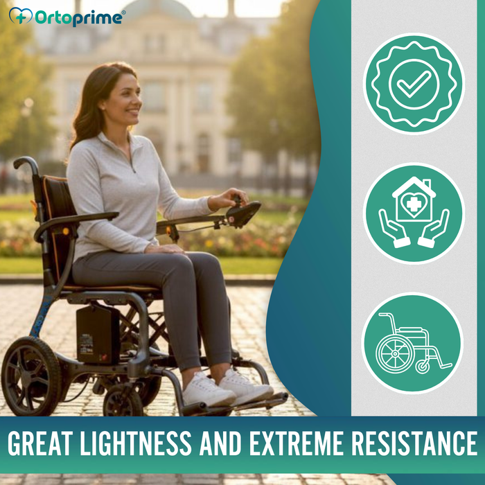 Ultralight Electric Wheelchair with Brushless Motors