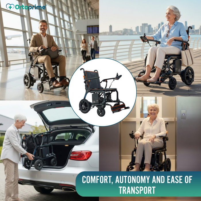 Ultralight Electric Wheelchair with Brushless Motors