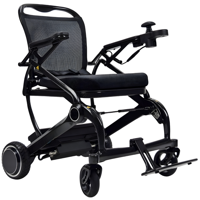 Ultra-Compact Electric Wheelchair | Carbon Fibre Frame