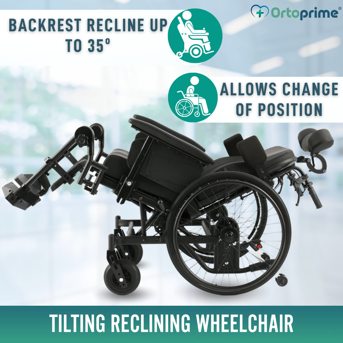 Tilt-in-Space Positioning Wheelchair | Pressure Relief