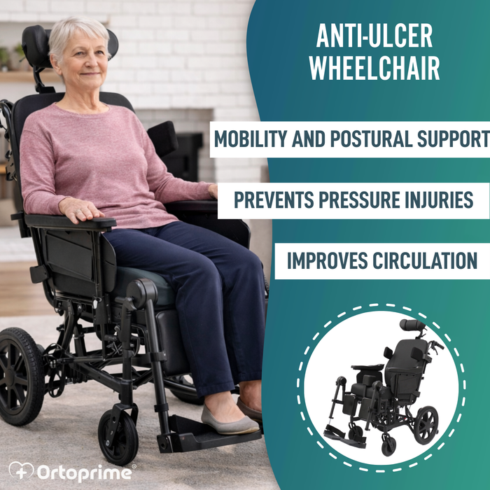 Tilt-in-Space Positioning Wheelchair | Pressure Relief