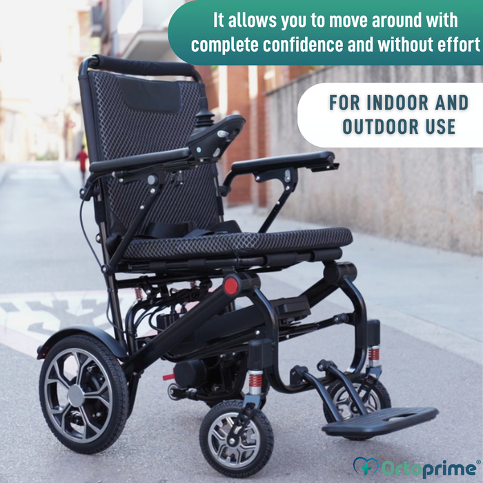 Ultra-Light Foldable Electric Wheelchair | 10Ah Battery