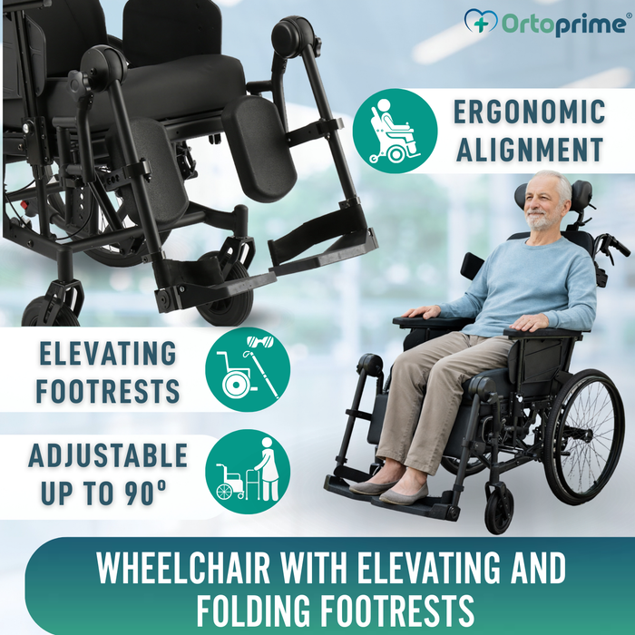 Tilt-in-Space Positioning Wheelchair | Pressure Relief
