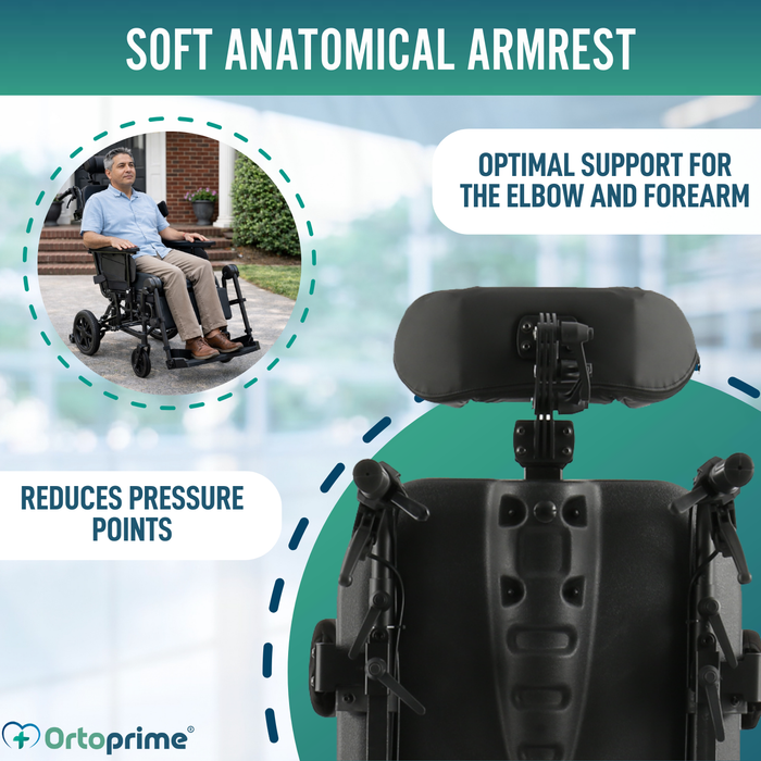 Tilt-in-Space Positioning Wheelchair | Pressure Relief