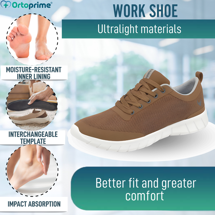Non-Slip Comfort Shoe with Arch Support | Unisex