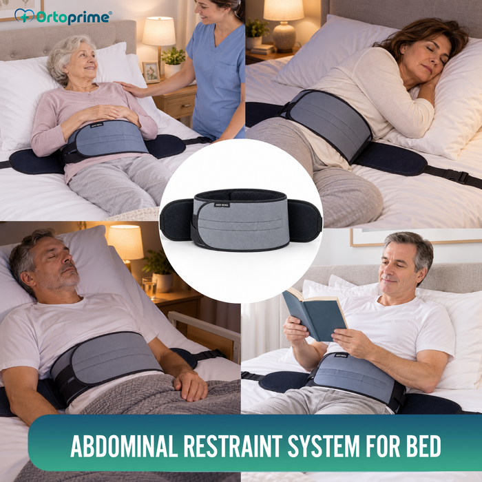 Bed Abdominal Belt for Anti-Fall Securement