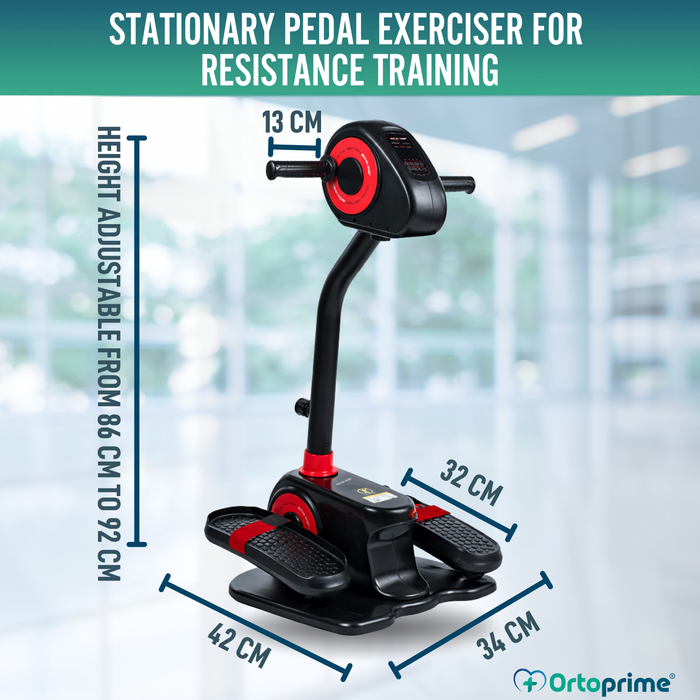 Elliptical Pedal Exerciser for Arms and Legs | Digital