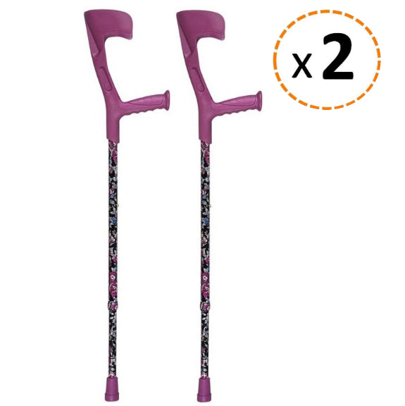 adjustable-english-crutch-printed-lilac-ortoprime-uk