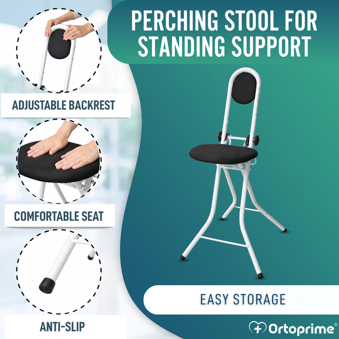 Support Chair with Backrest | Height Adjustable