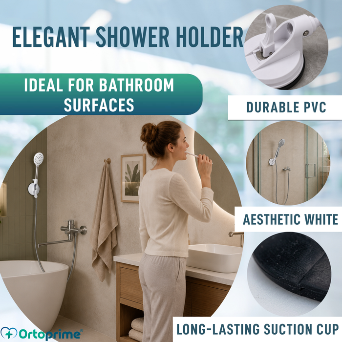 Shower Holder with Suction Cup and Lever | Universal