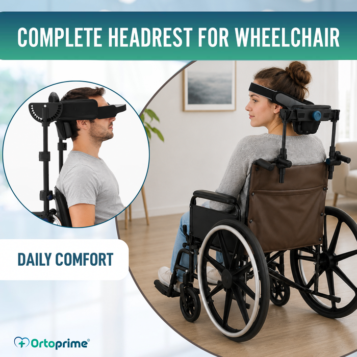 Adjustable Wheelchair Headrest | Two Models
