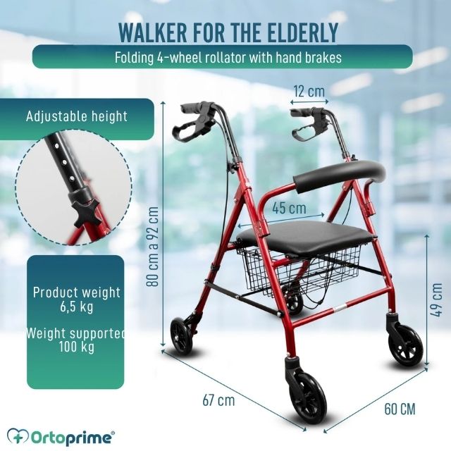 aluminium-folding-walker-with-four-wheels-ortoprime-uk