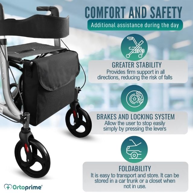 aluminium-folding-walker-with-seat-and-brakes-ortoprime-uk
