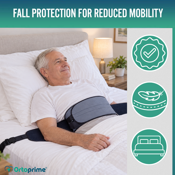 Bed Abdominal Belt for Anti-Fall Securement